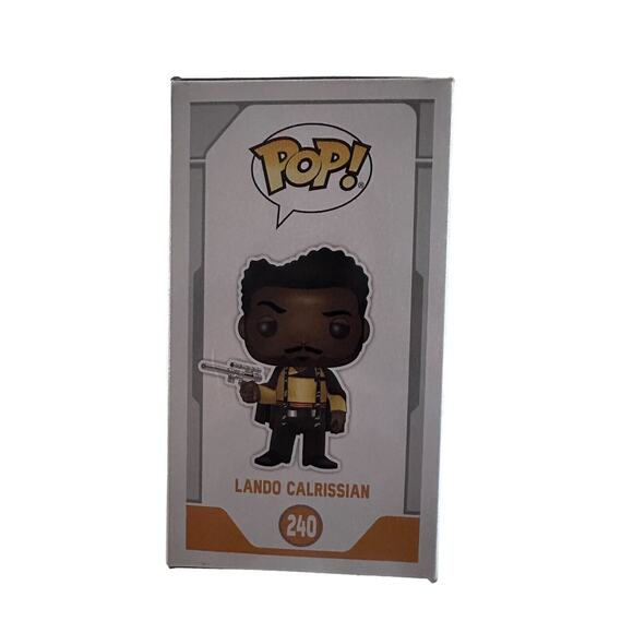 Funko Pop! Star Wars #240 Lando Calrissian Vinyl Figure - Pre-Owned - Solo Movie - Picture 3 of 5